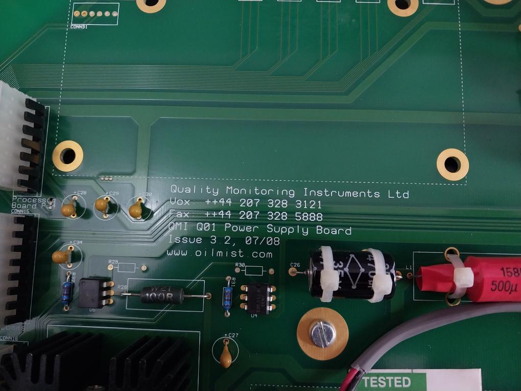 Quality Monitoring Instruments Oil Mist Detector System Gd02-15D0400A 18 24Vdc