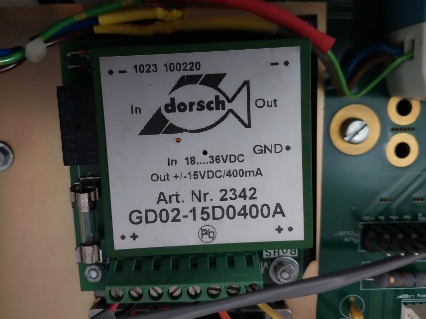 Quality Monitoring Instruments Oil Mist Detector System Gd02-15D0400A 18 24Vdc