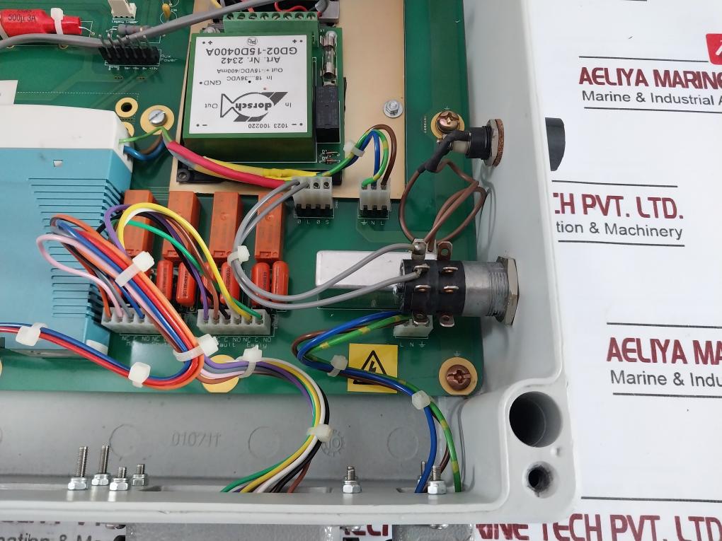 Quality Monitoring Instruments Oil Mist Detector System Gd02-15D0400A 18 24Vdc