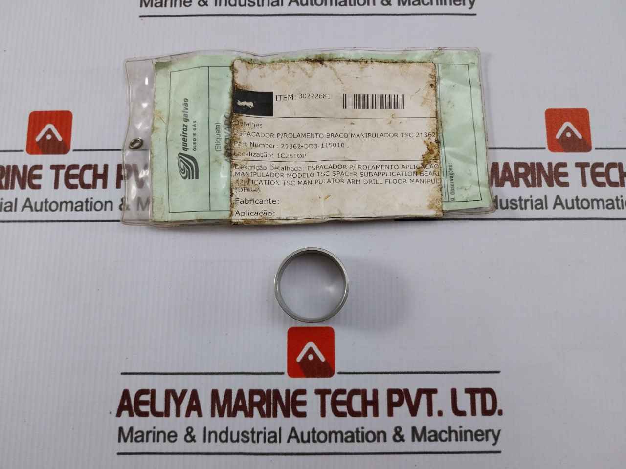 Queiroz Galvao 21362-dd3-115010 Manipulator Arm Bearing Spacer