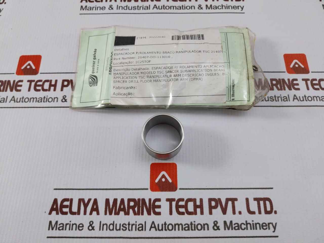 Queiroz Galvao 21407-dd-113010 Spacer For Manipulator Arm Bearing 21407