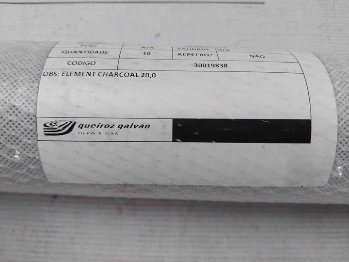 Queiroz Galvao 30019838 Charcoal Filter Element 33M3/Hr/S1
