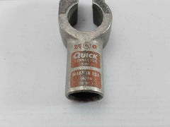 Quick 4020N Straight Negative Battery Terminal &amp; Connector Crimp