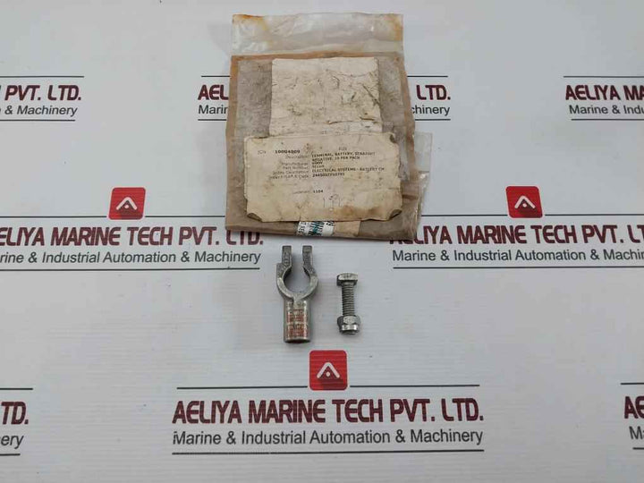 Quick 4020N Straight Negative Battery Terminal & Connector Crimp