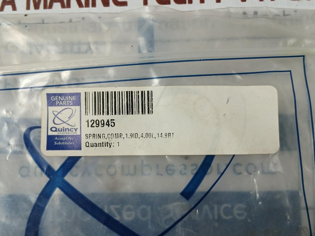 Quincy 22880-1 Bearing 1.00X0.75X1.50W Oem Repair Part, O-ring, Diaphragm Kit