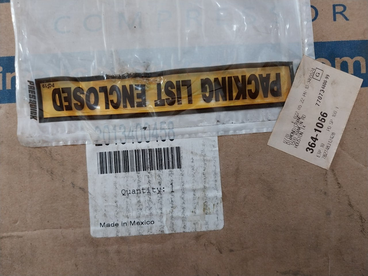 Quincy 23458-5 Air Filter Element 10651037 2013400458