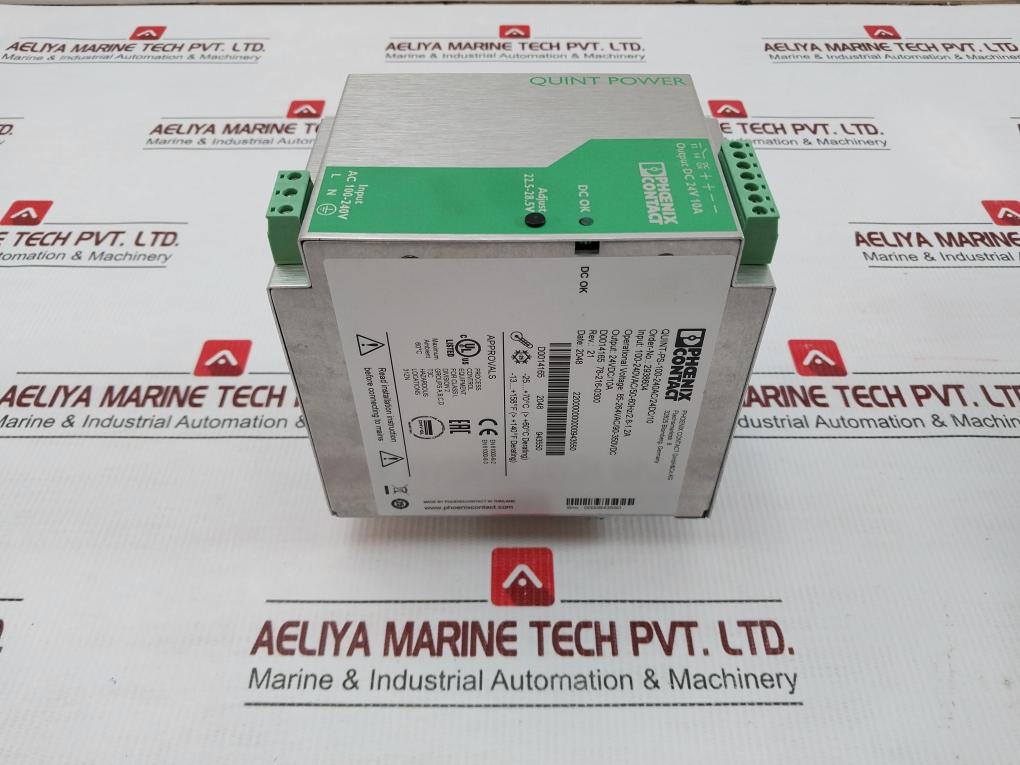 Quint-ps-100-240Ac-24Dc-10-Primary-switched-Power-Supply-Unit-Phoenix-Contact-209803-4