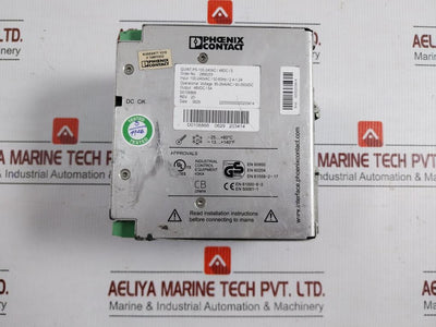 Quint-ps-100-240Ac/48Dc/5 Din Rail Power Supply Unit 100-240Vac Phoenix Contact