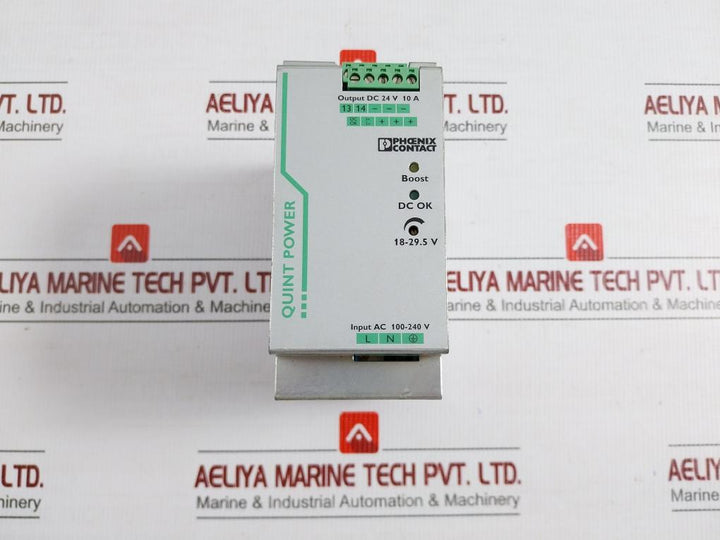 Quint-ps/1Ac/24Dc/10 Power Supply Rev-07 Phoenix Contact