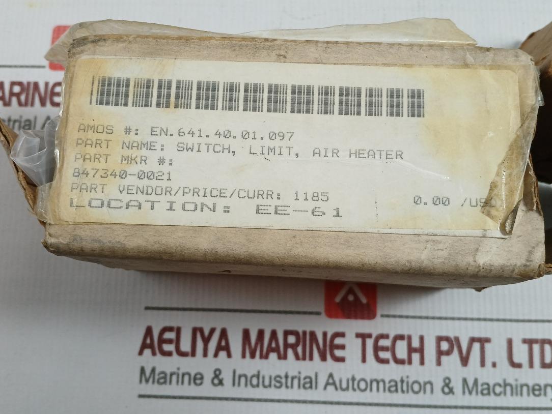 R.B. Denison L100W Tl Limit Switch Nema A600 847340-0021