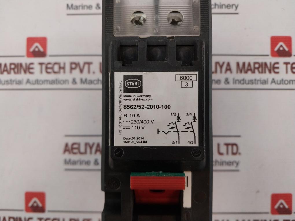 R.Stahl 8562/52-2010-100 Circuit Breaker Nb0158