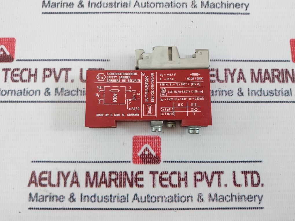 R. Stahl 8901/32-016/320/00 Safety Barrier 250V