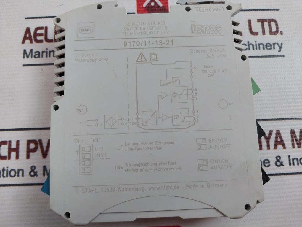 R.Stahl 9170/11-13-21 Switching Repeater 120…230 VAC