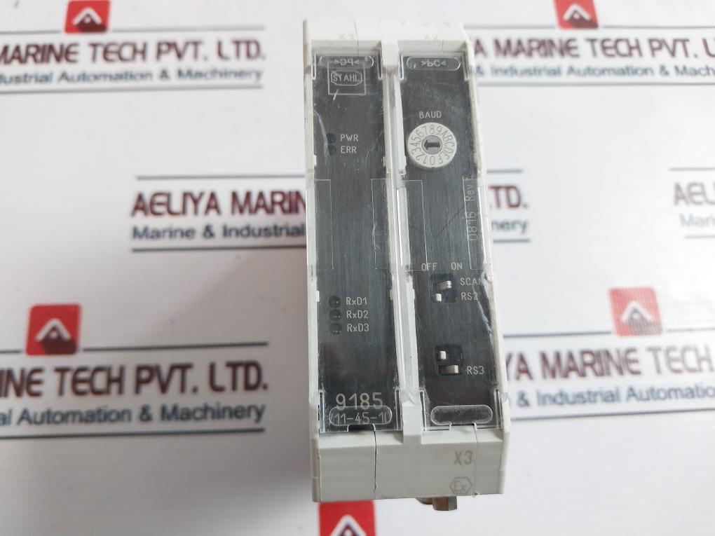 R.Stahl 9185/11-45-10 Fieldbus Isolating Repeater Rev E