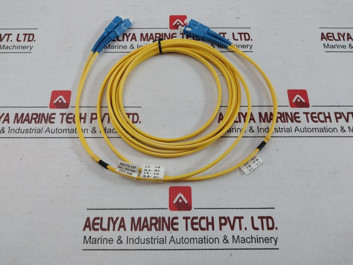 R0172-197 Sc-sc Sm Dpx 03M (9/125) Single-mode Duplex Fiber Optic Cable New Condition