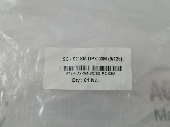 R0172-48 Sc-sc Sm Dpx 03M (9/125) Fiber Optic Patch Cable Sku: 202019