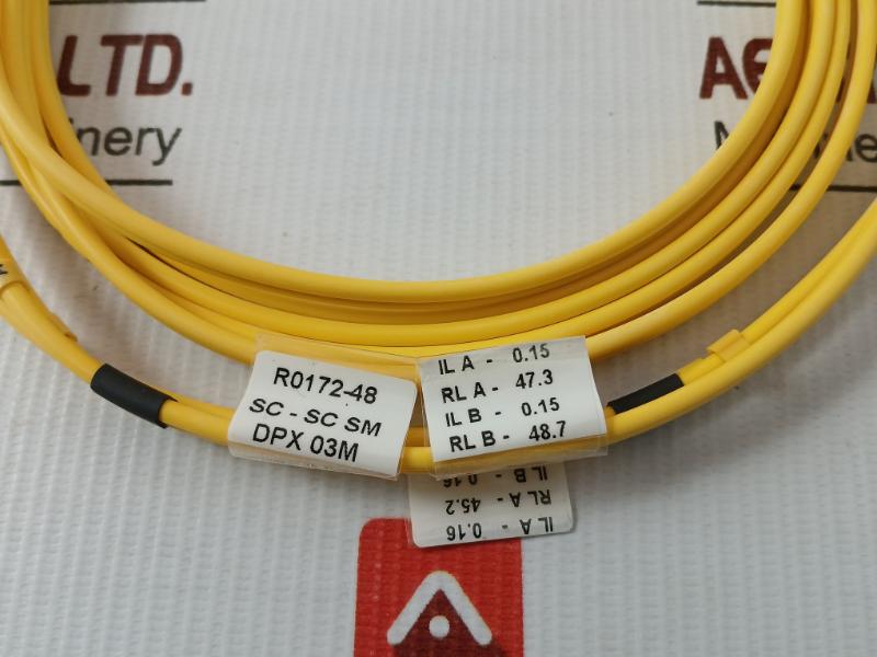 R0172-48 Sc-sc Sm Dpx 03M (9/125) Fiber Optic Patch Cable Sku: 202019
