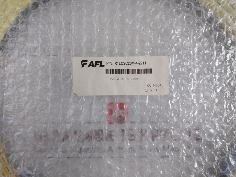 R1Lcsc20M-4-2911 Duplex Single Mode Fiber Optic Patch Cable 20M Brand Afl