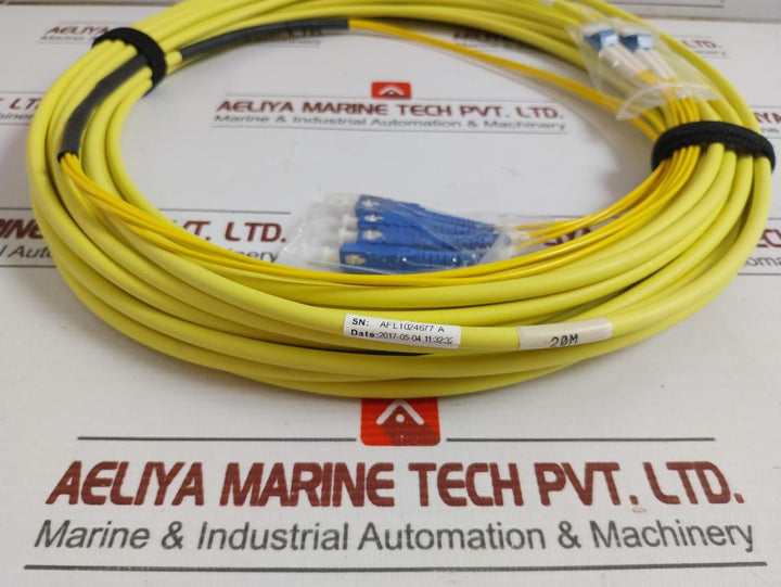 R1Lcsc20M-4-2911 Duplex Single Mode Fiber Optic Patch Cable 20M Brand Afl