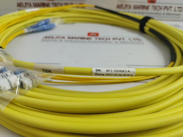 R1Lcsc20M-4-2911 Duplex Single Mode Fiber Optic Patch Cable 20M Brand Afl