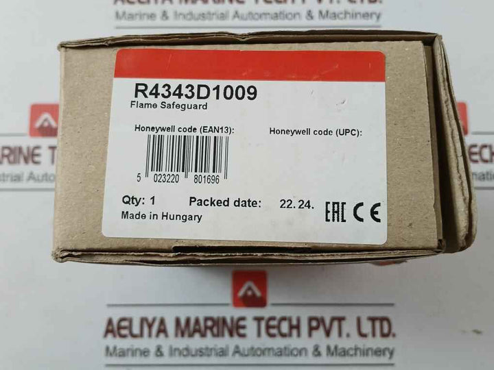 R4343 D1009 Flame Detector Relay 110V/50-60Hz Honeywell