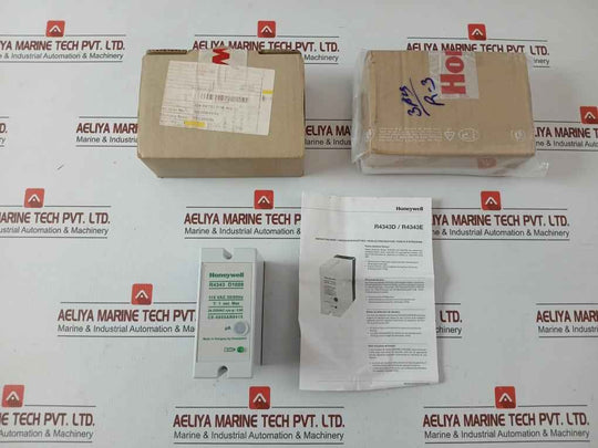 R4343 D1009 Flame Detector Relay 110V/50-60Hz Honeywell