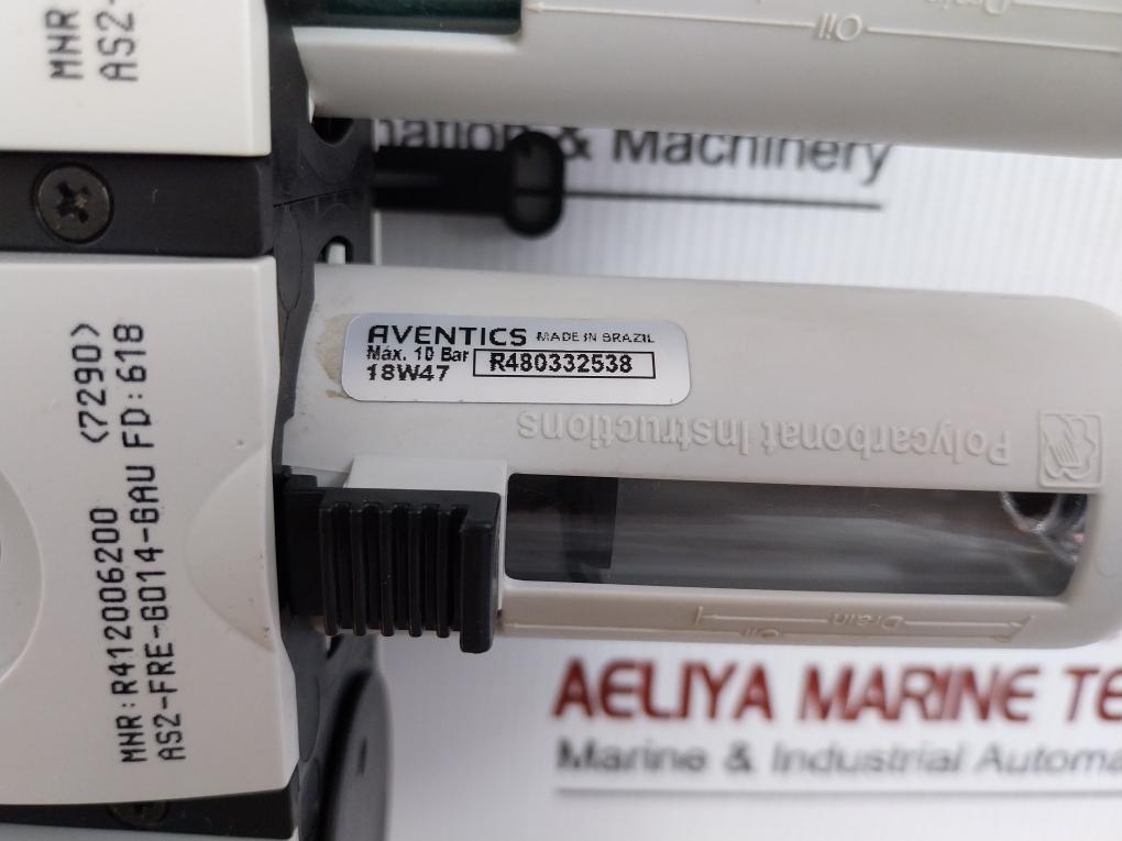 R480332538 Filter Pressure Regulator 0-120/145 Psi Aventics