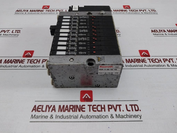 R 480 702 755 Rexroth Directional Control Valve Block Assembly 8Bar