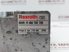 R 480 702 755 Rexroth Directional Control Valve Block Assembly 8Bar