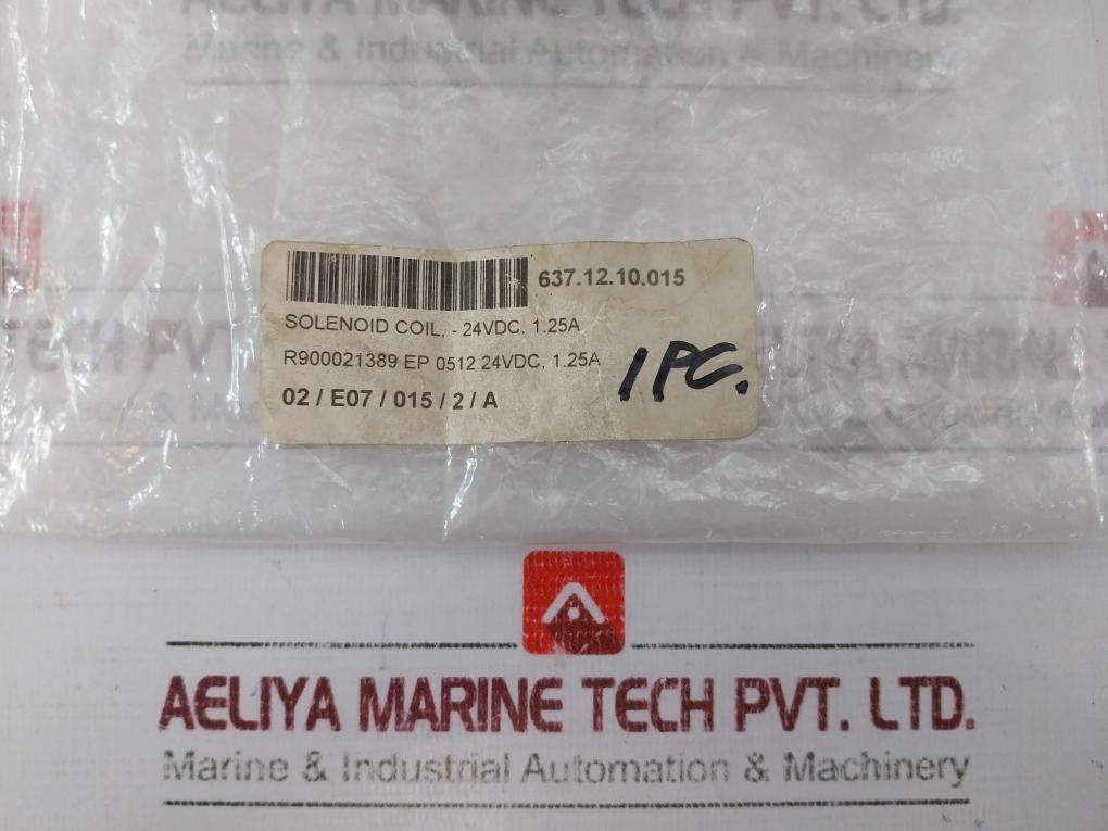 R900021389 Solenoid Coil 24Vdc 1,25A 637.12.10.015