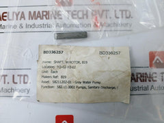 R90/2 Shaft With Rotor Bd336257