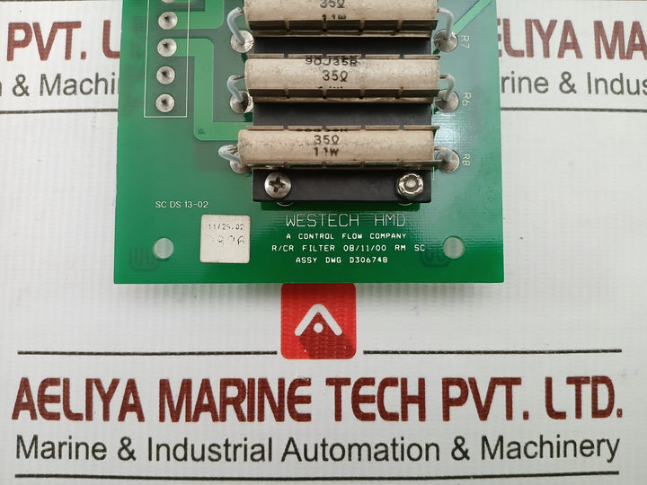 R/Cr Filter Pcb Module Dwg D306748 Westech Hmd