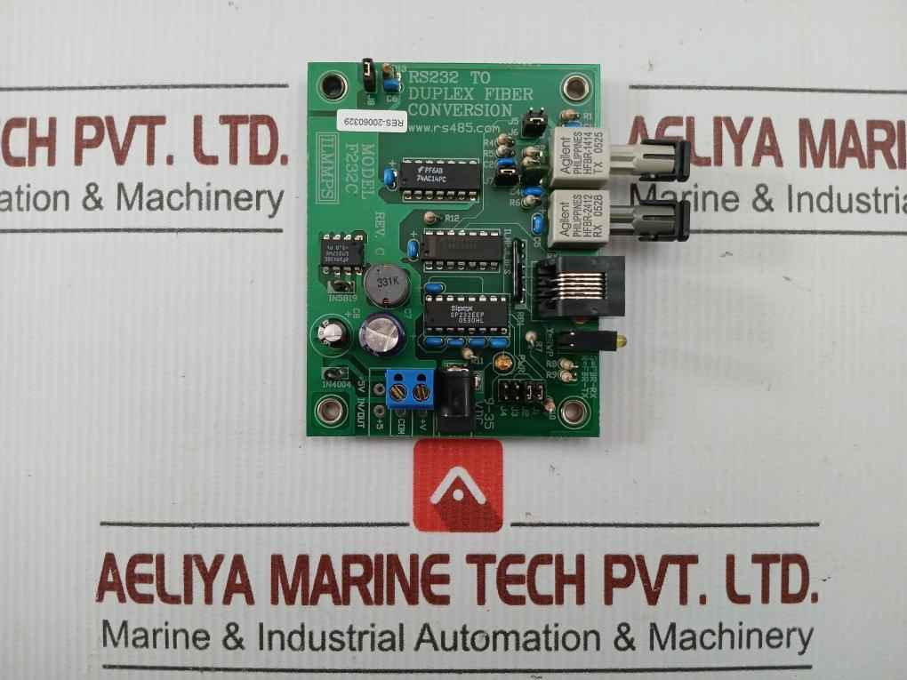 R E Smith Duplex Fiber Converter Board F232C