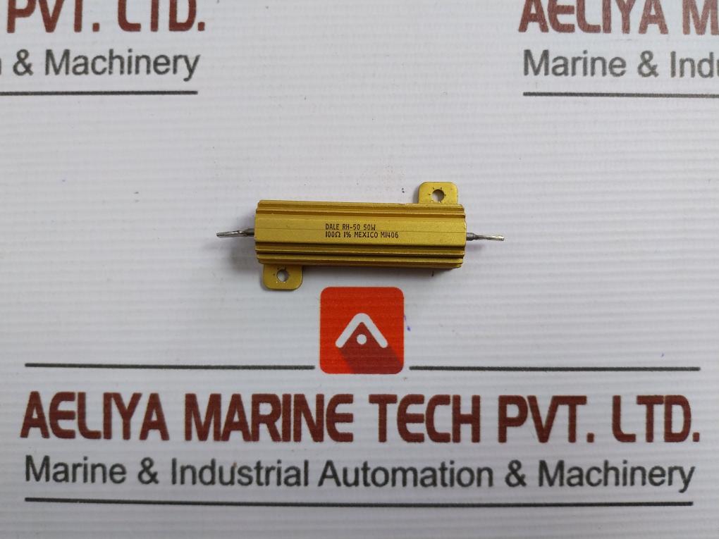 RH-50-Wirewound-Chassis-Mount-Resistor-50W-100-1-Dale-Lot-Of-2X-210537-3