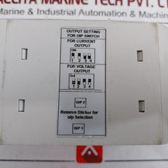 RISHABH RISH CON-V Input: 0…110V, 50/60 Hz Output: 4…20mA, REXT 750Ω Power Transducer