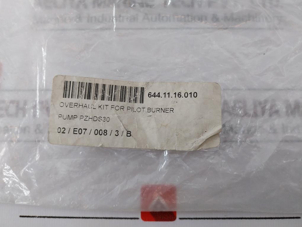 R+W Overhaul Kit For Pilot Burner Pump PZHDS30