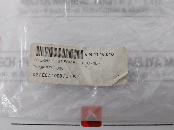 R+W Overhaul Kit For Pilot Burner Pump PZHDS30