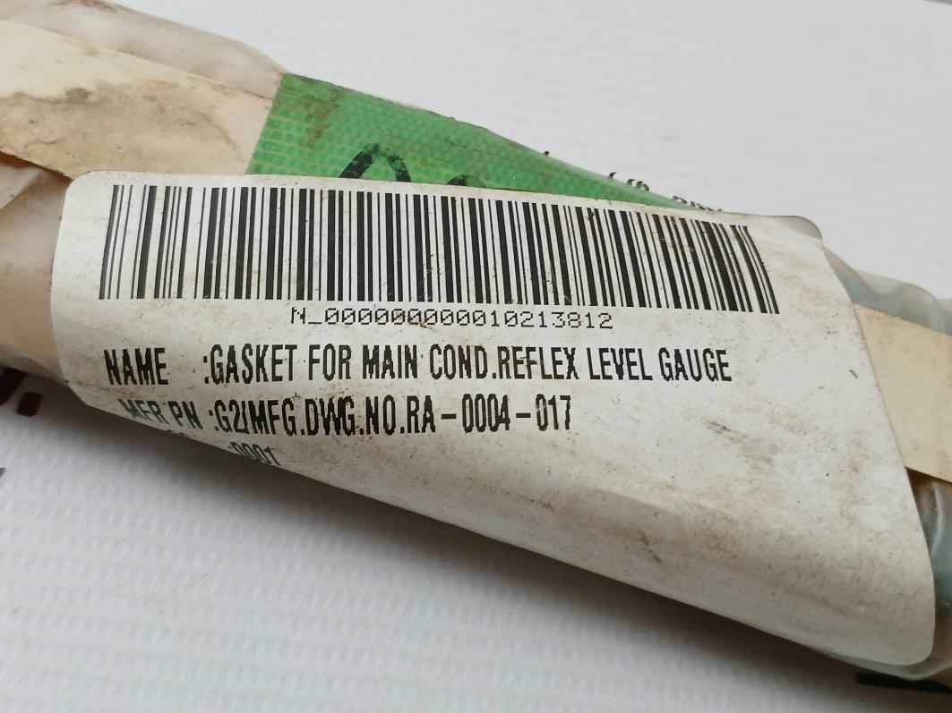 Ra-0004-017 Gasket For Main Cond. Reflex Level Gauge