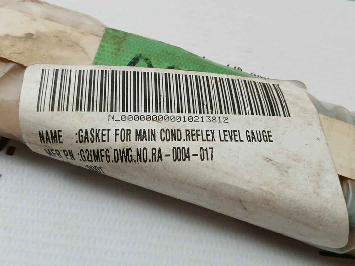 Ra-0004-017 Gasket For Main Cond. Reflex Level Gauge