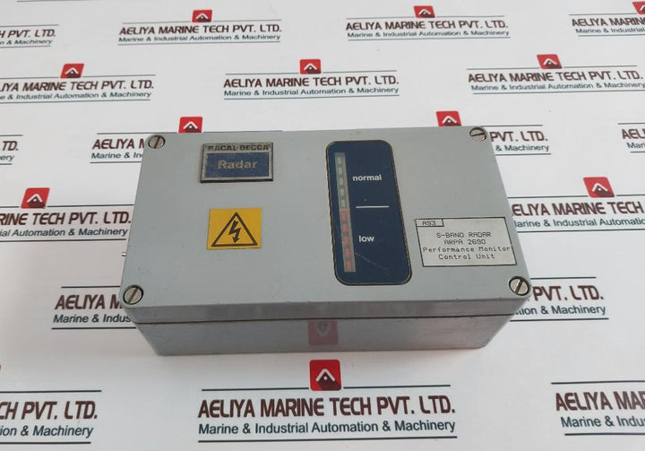 Racal 65472 AB Performance Monitor Control Unit ARPA 2690 Class B