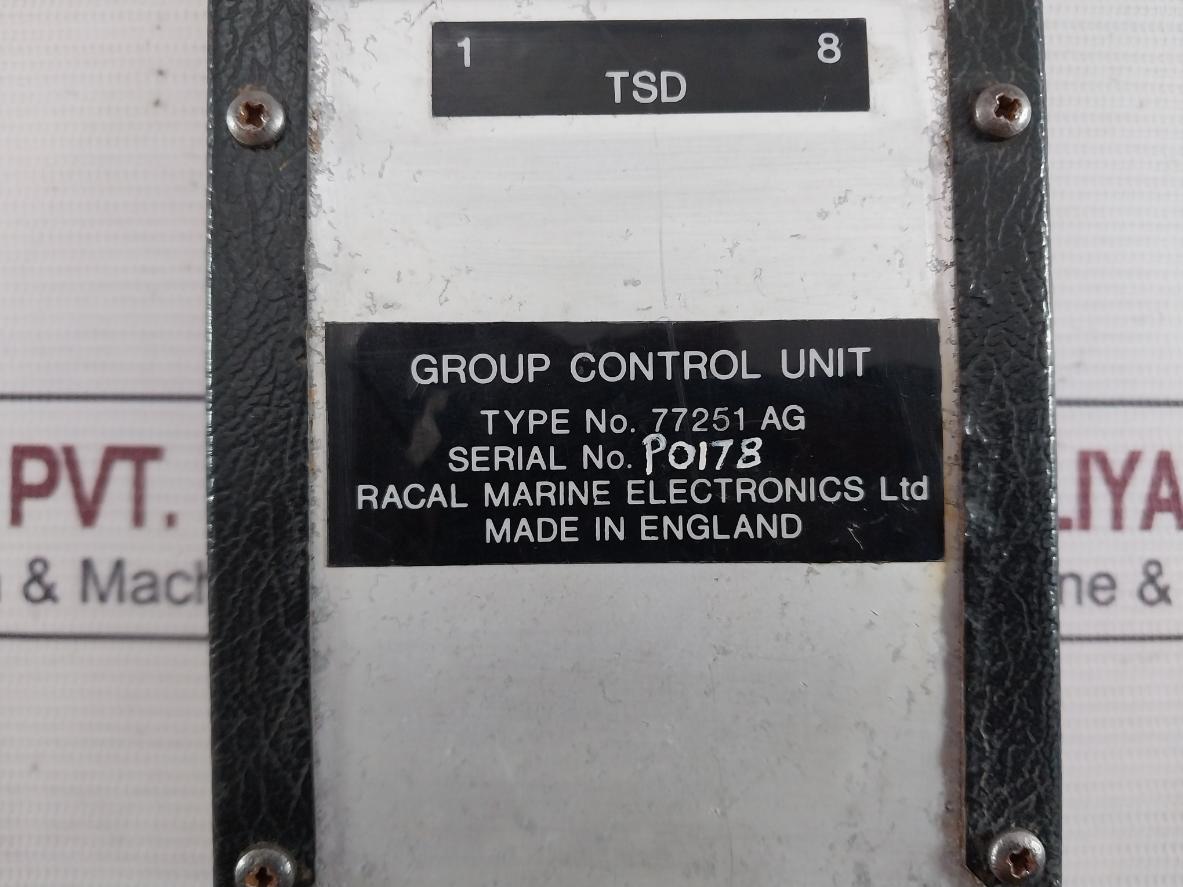 Racal Marine Electronics 77251 Ag Group Control Unit
