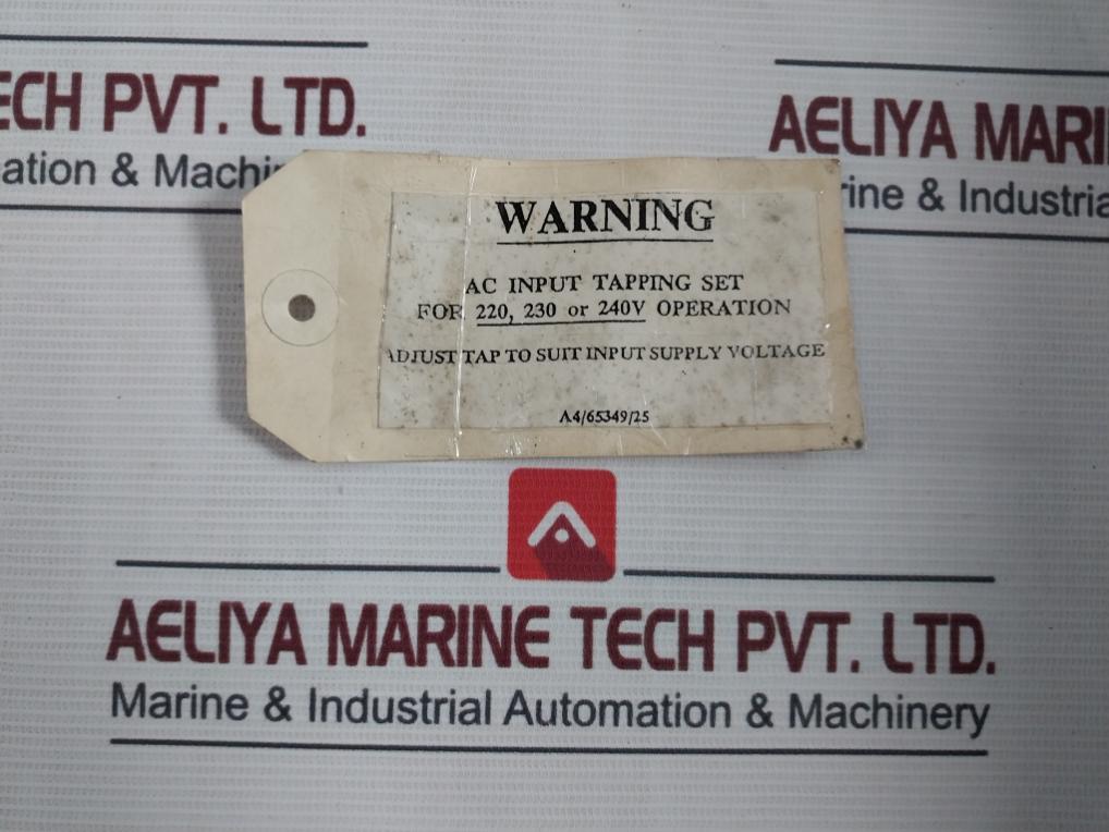 Racal Marine Radar 65416Aa Interswitch Unit 0.3M Class B