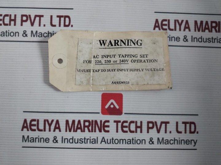 Racal Marine Radar 65416Aa Interswitch Unit 0.3M Class B