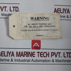 Racal Marine Radar 65416Aa Interswitch Unit 0.3M Class B