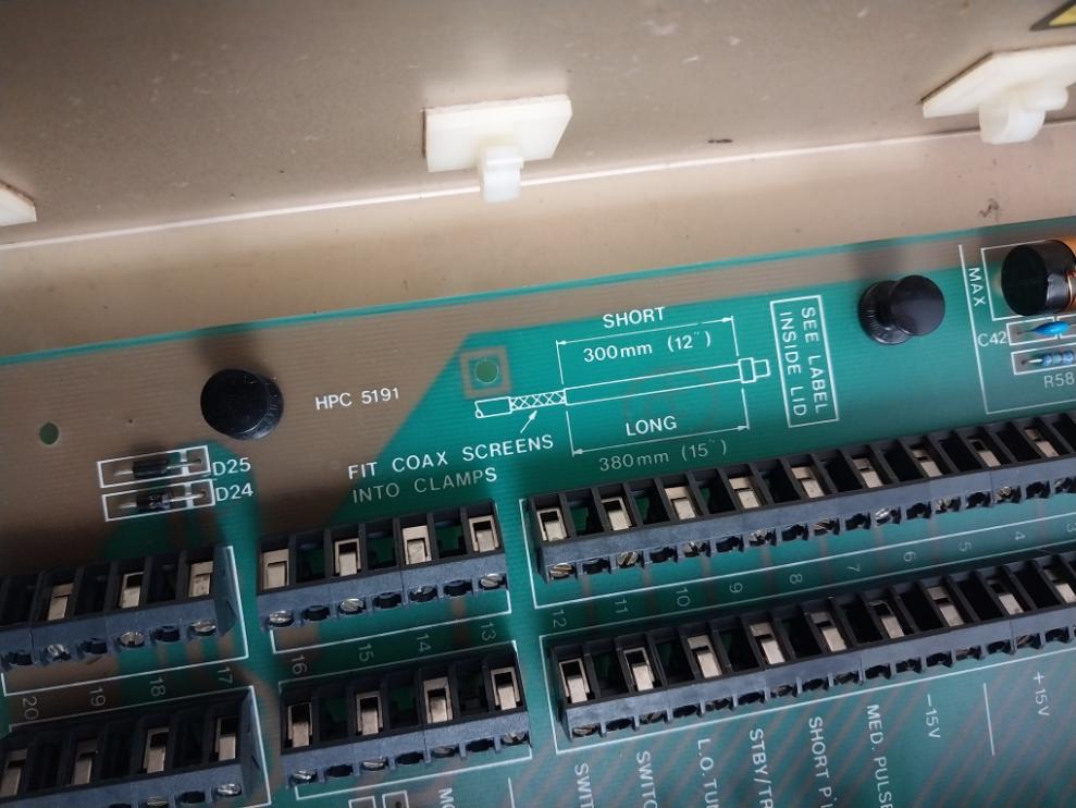 Racal Marine Radar 65416Aa Interswitch Unit 0.3M Class B