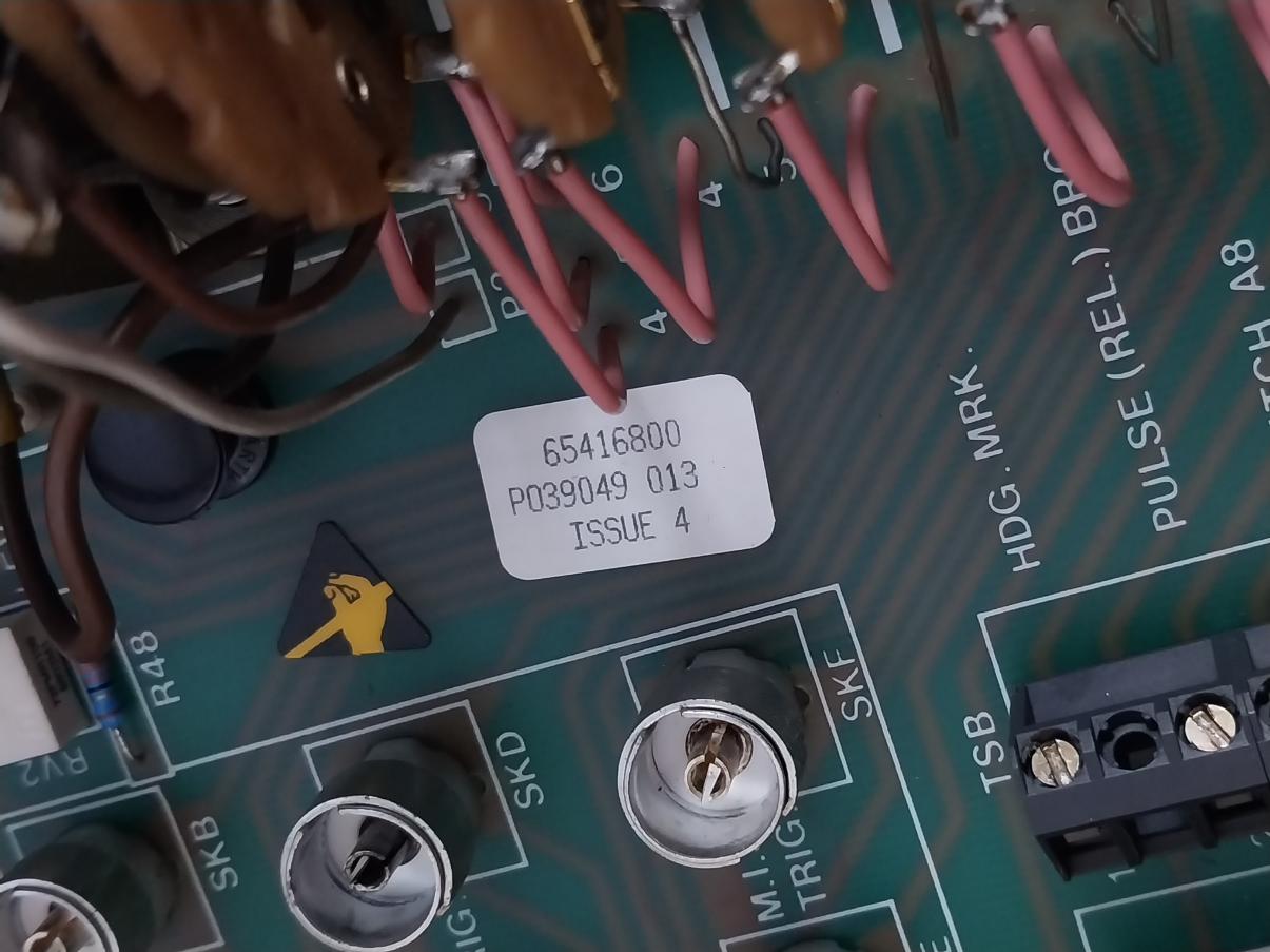 Racal Marine Radar 65416Aa Interswitch Unit 0.3M Class B