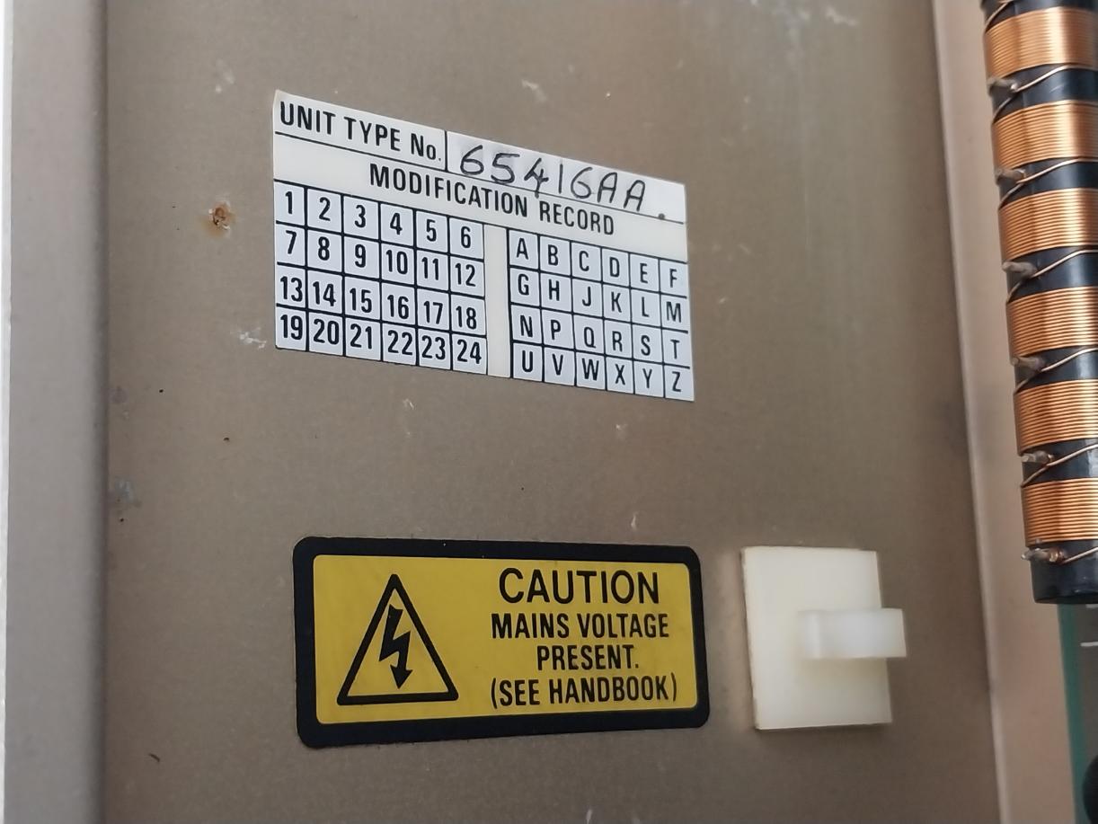 Racal Marine Radar 65416Aa Interswitch Unit 0.3M Class B