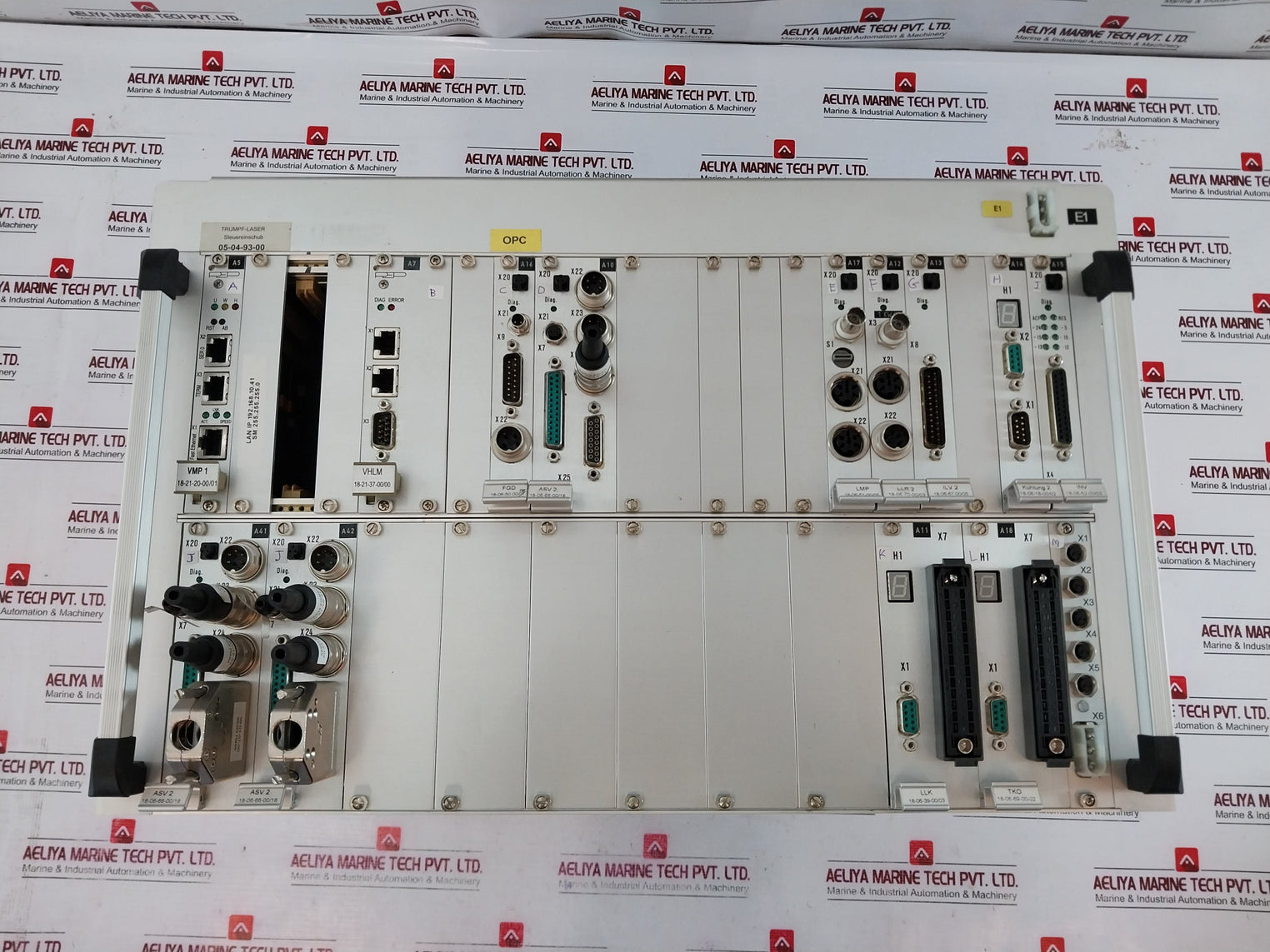 Haltec EFX19-240-001 Power Supply Module Rack REV: 00 110/230-240VAC 47-63HZ