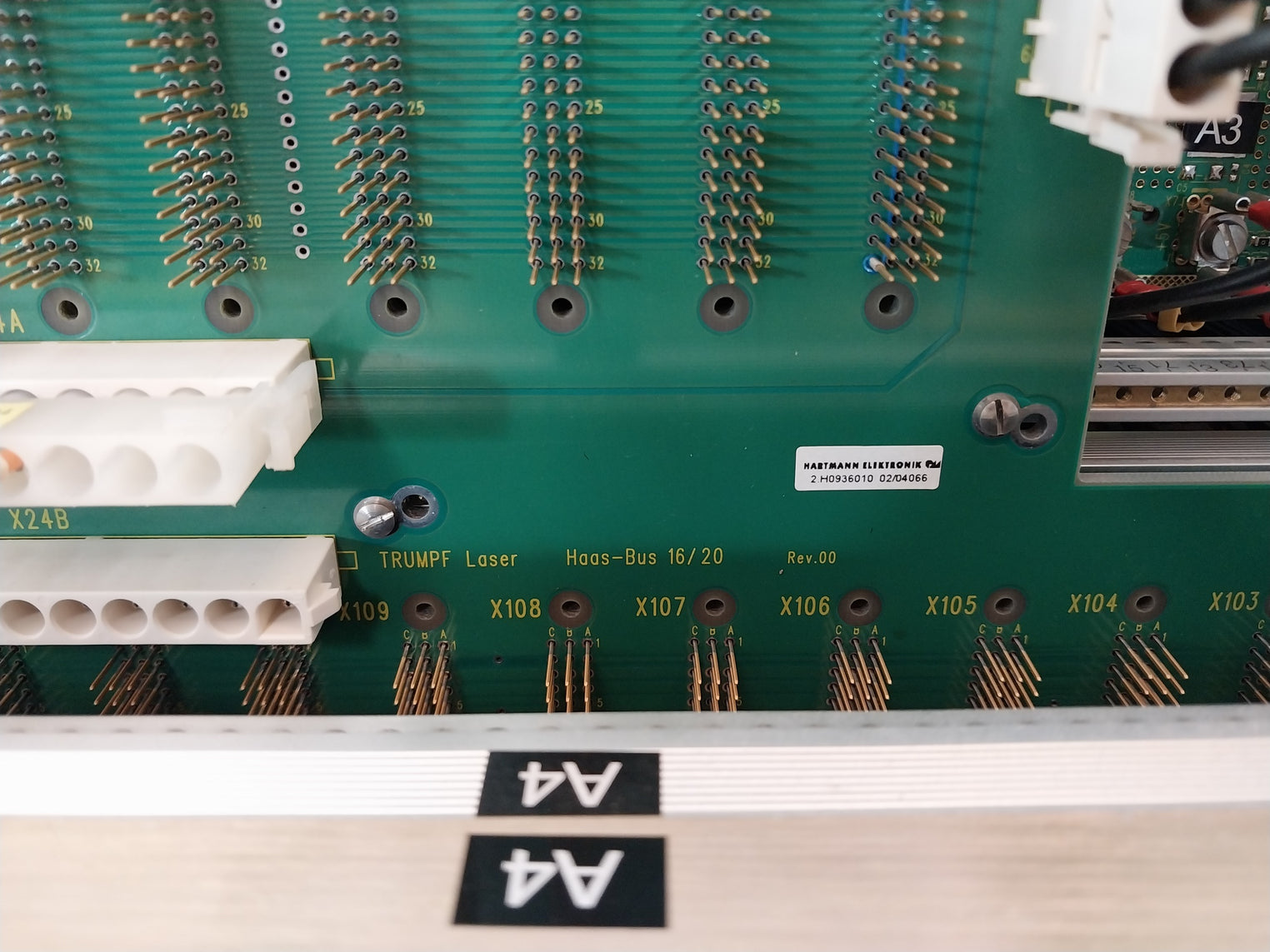 Haltec EFX19-240-001 Power Supply Module Rack REV: 00 110/230-240VAC 47-63HZ