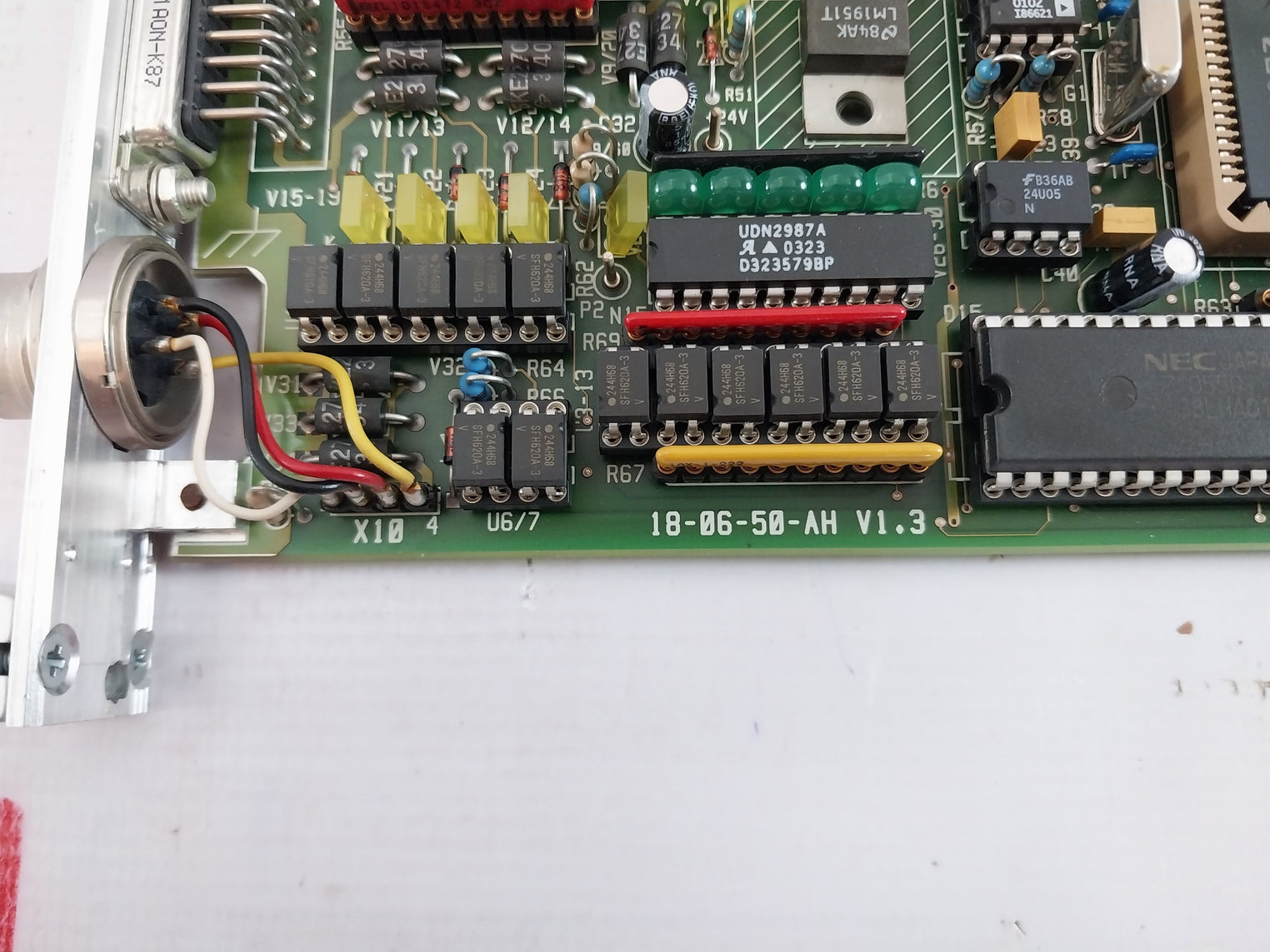 Haltec EFX19-240-001 Power Supply Module Rack REV: 00 110/230-240VAC 47-63HZ